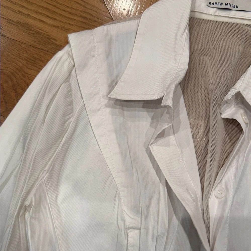 Karen Millen Elegant White Shirt